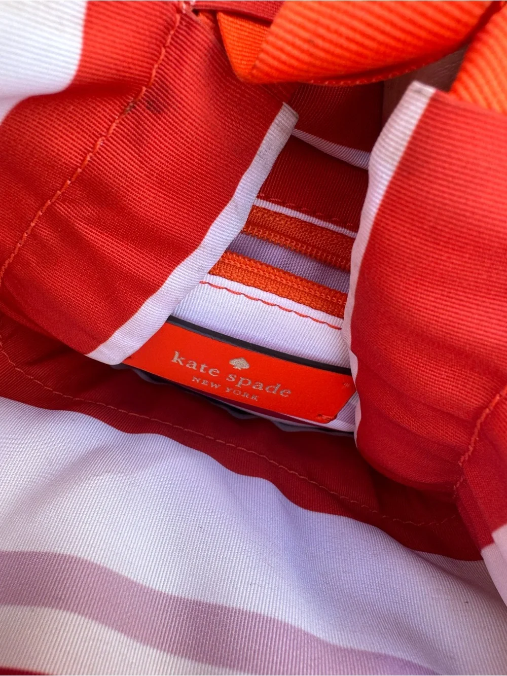 Kate Spade New York Bright red-orange Crossbody/Tote